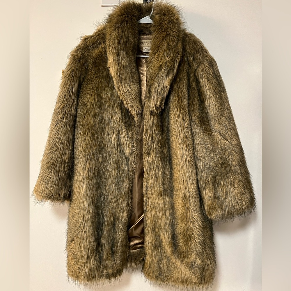 Vintage Faux Fur Coat